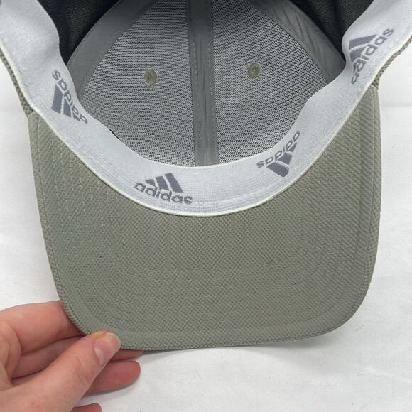 Gray Adidas Aeroready Baseball Cap - Picture 5 of 7
